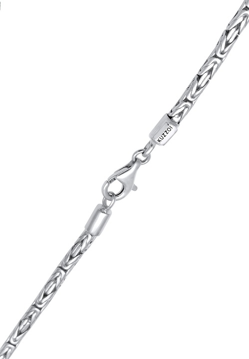 Actual product image Kuzzoi Basic chain (925 silver, 50 - 60 cm)