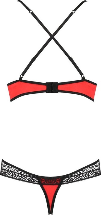 Actual product image Passion Woman Scarlet Bikini - Black And Red L / XL (L, XL)