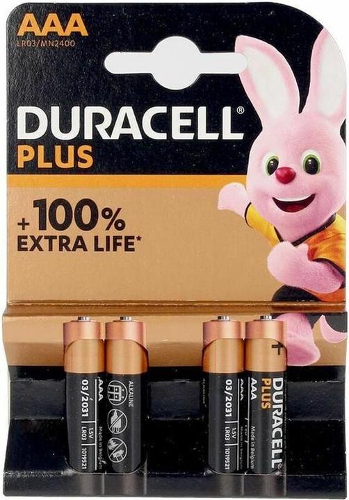 Image du produit Duracell Plus (4 pcs, AAA, 1175 mAh)