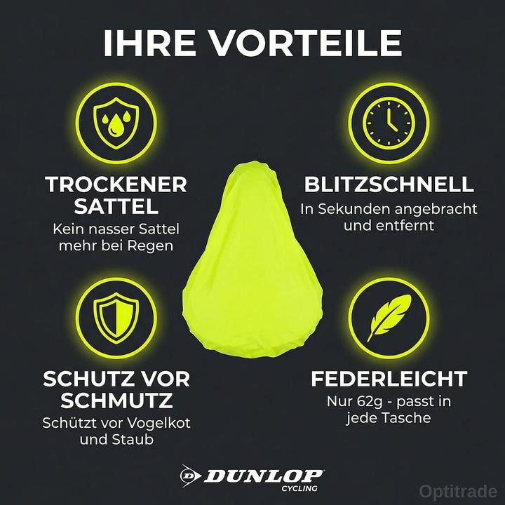Produktbild Dunlop Sattel Regenschutz