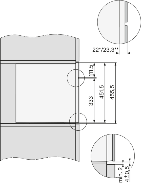 Actual product image Miele CVA 7845-60 Graphite grey 11166360