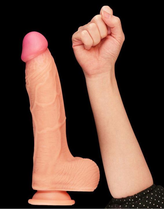 Productafbeelding Lovetoy Dildo Nature 10" Dual Layer