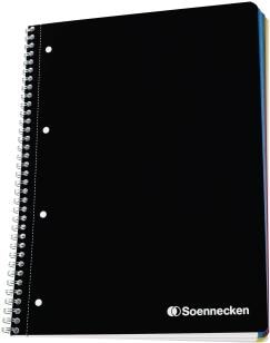 Produktbild Soennecken Collegeblock Papierformat (A4, Kariert, Weicher Einband)
