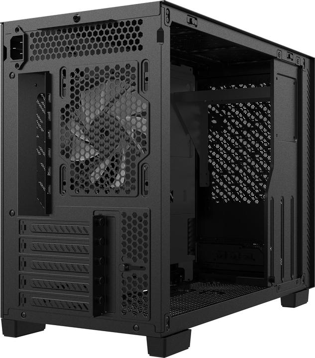 Actual product image Adata Geh XPG VALOR AIR NANO (ITX) Midi Tower schwarz retail (mATX, Mini-ITX)