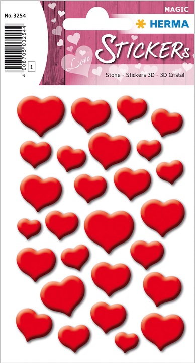 Produktbild Herma Sticker Herzen