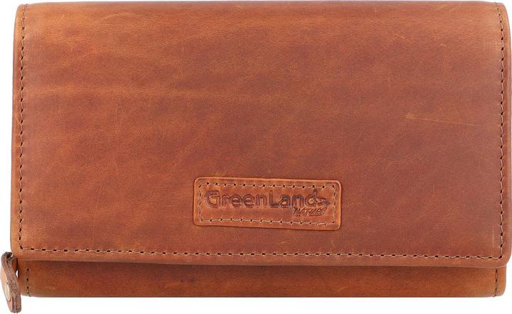 Immagine prodotto Greenland Nature Portafoglio Soft & Safe in pelle 16 cm RFID