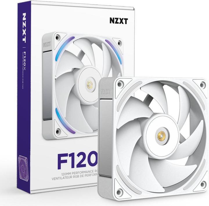 Image du produit NZXT F120X Performance RGB White (120 mm, 1x)