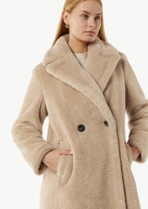 Produktbild Comma Mantel in Felloptik (M)