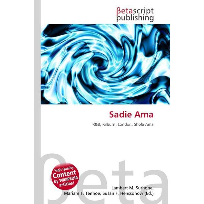 Sadie Ama, Fachbücher