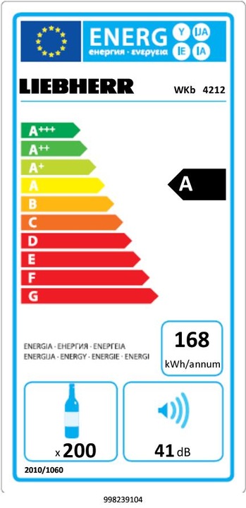 Energie-Label Liebherr WKb 4212