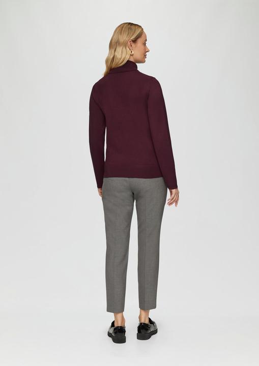 Immagine prodotto S.Oliver Strickpullover Feiner Rollkragenpullover mit Ajour-Details (46)