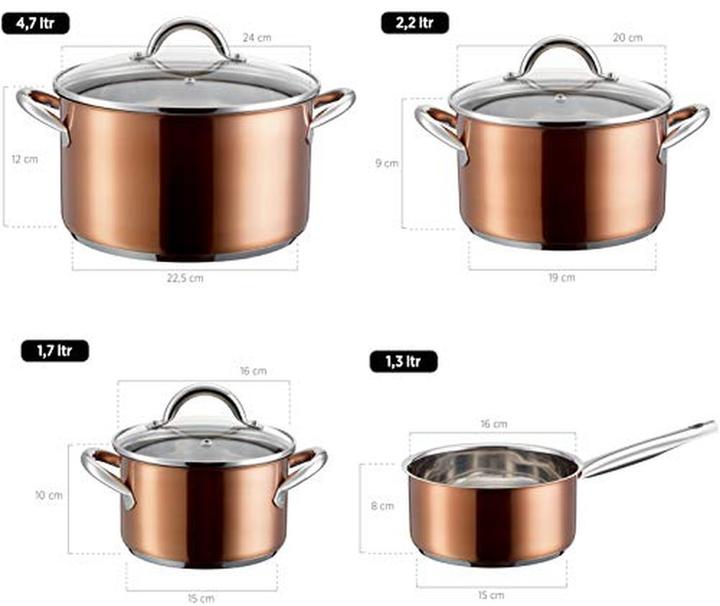 Productafbeelding Mäser Asterion (24 cm, Koekenpan, Roestvrij staal)