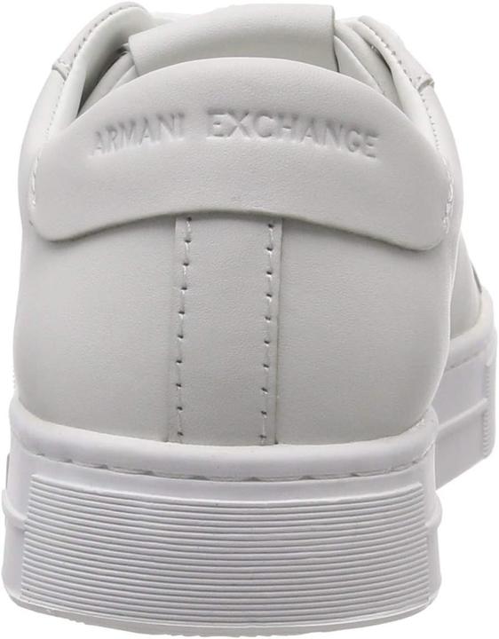 Actual product image Armani Exchange Cow Leather Lace Up Sneakers (39)