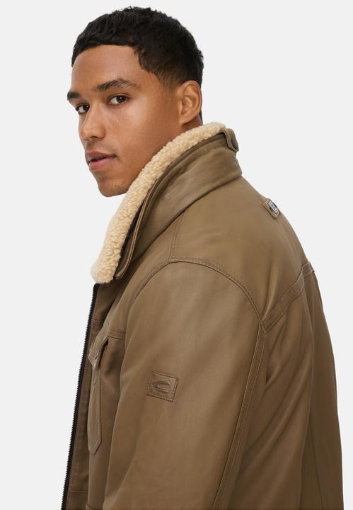 Immagine prodotto Camel Active Leder Fieldjacke mit Brusttaschen (58)