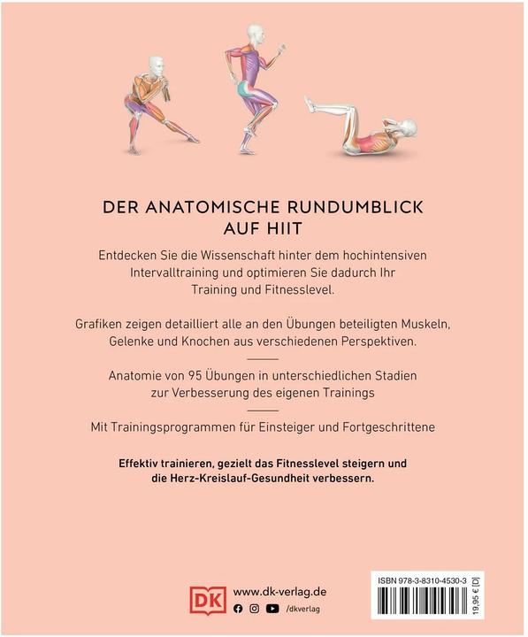 Produktbild HIIT - Die Anatomie verstehen (Deutsch, Ingrid S. Clay, 2022)