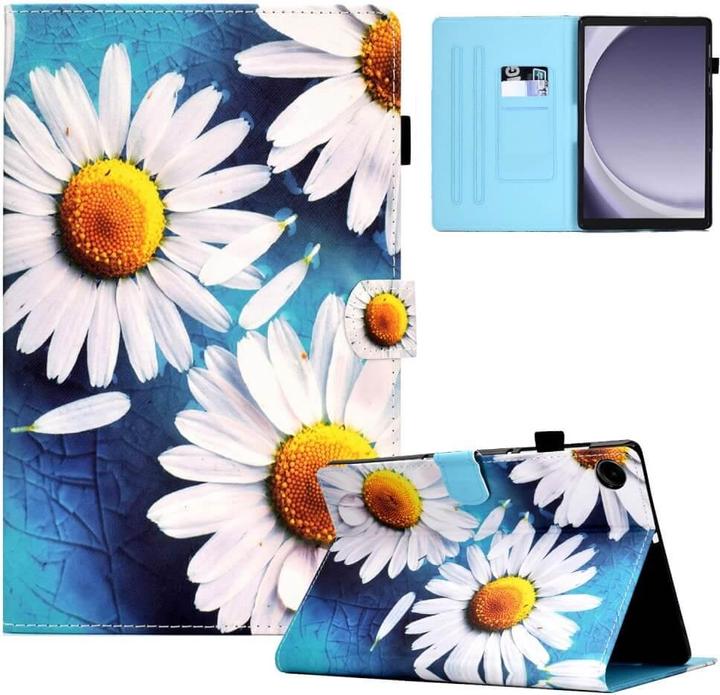 Cover-Discount Galaxy Tab A9 - Schutzhülle Margeriten (Galaxy Tab A9)