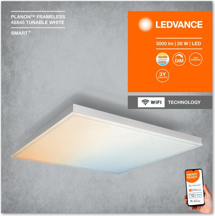 Produktbild Ledvance Smart+ Planon Frameless (2300 lm)