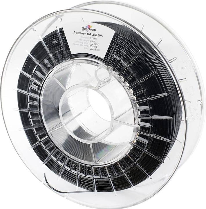 Produktbild S-Flex (TPU, 1.75 mm, 500 g, Schwarz)