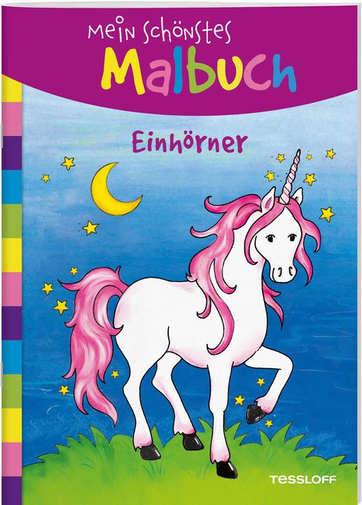Actual product image Tessloff My most beautiful coloring book. Unicorns