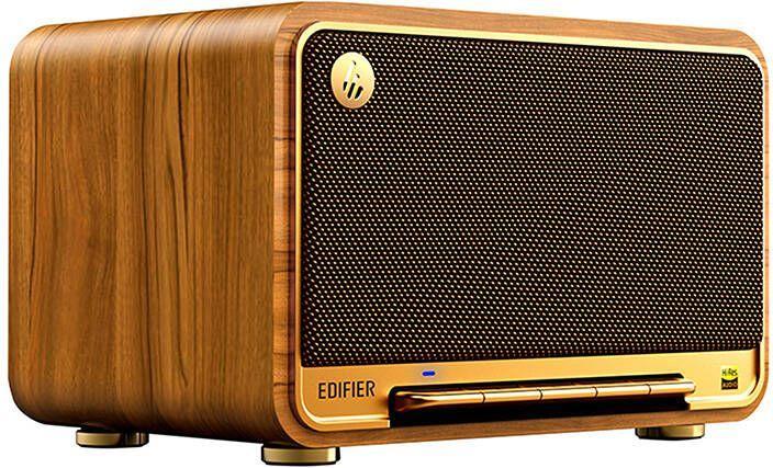 Image du produit Edifier D32 Enceinte WiFi multiroom Bluetooth bois détail (11 h)
