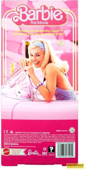 Produktbild Barbie The Movie Puppe im Pink Power Jumpsuit