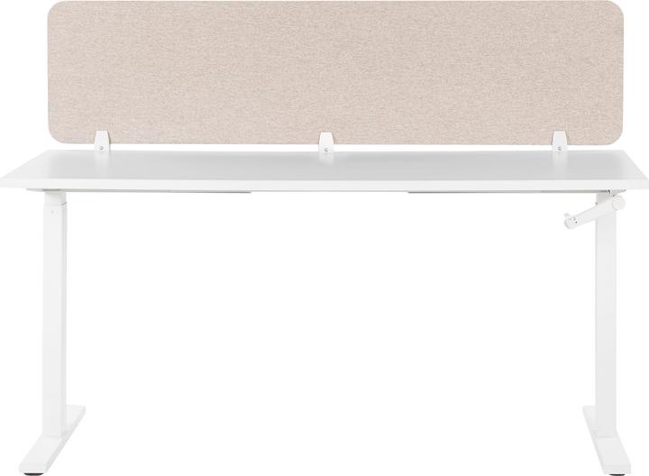 Immagine prodotto Beliani Divisorio per scrivania beige 180 x 40 cm WALLY (180 x 40 cm)