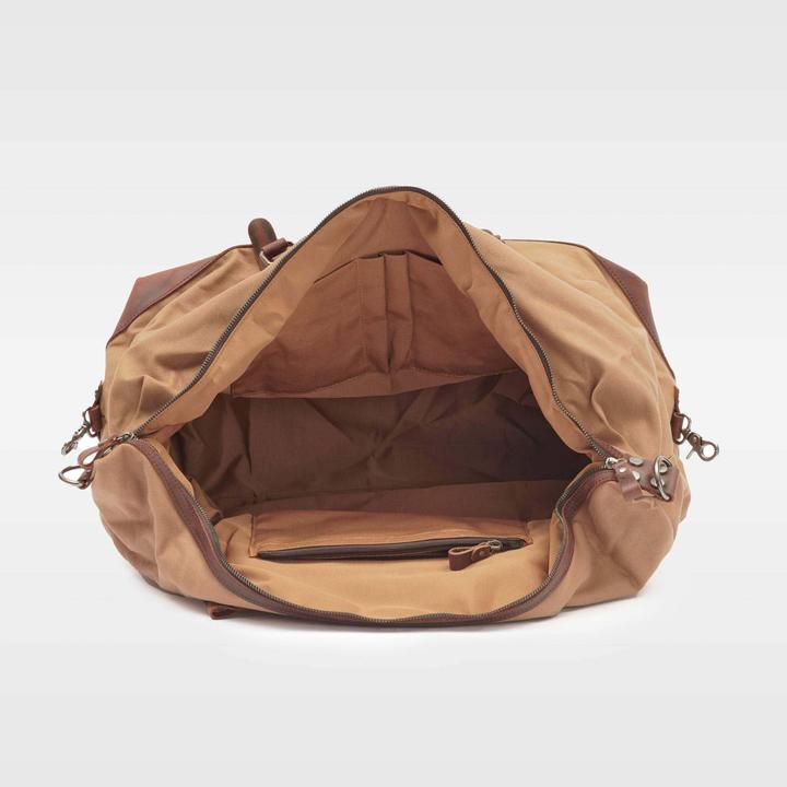 Immagine prodotto Only-Bags.Store Duffle bag grande unisex, borsa holdall in pelle resistente, borsa da viaggio resistente all'acqua (42 l)