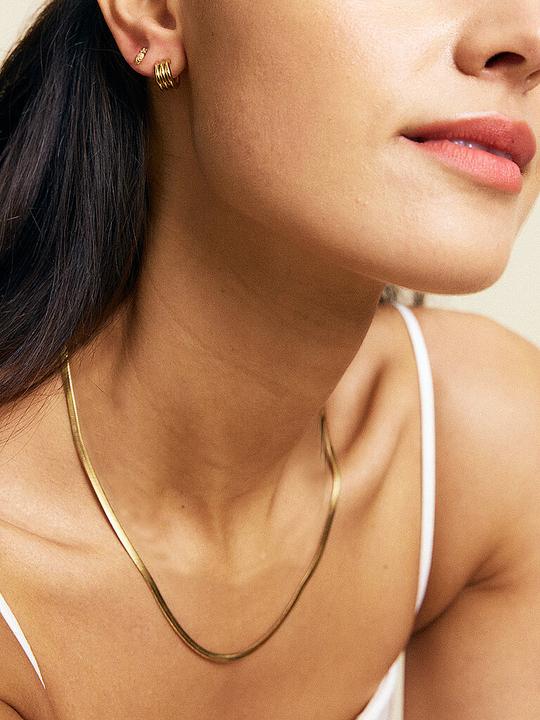 Produktbild Edblad Halskette CHAIN HERRINGBONE (Edelstahl)