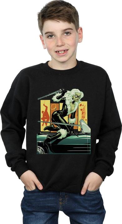 Produktbild Black Cat Car Sweatshirt Jungen (152, 158)