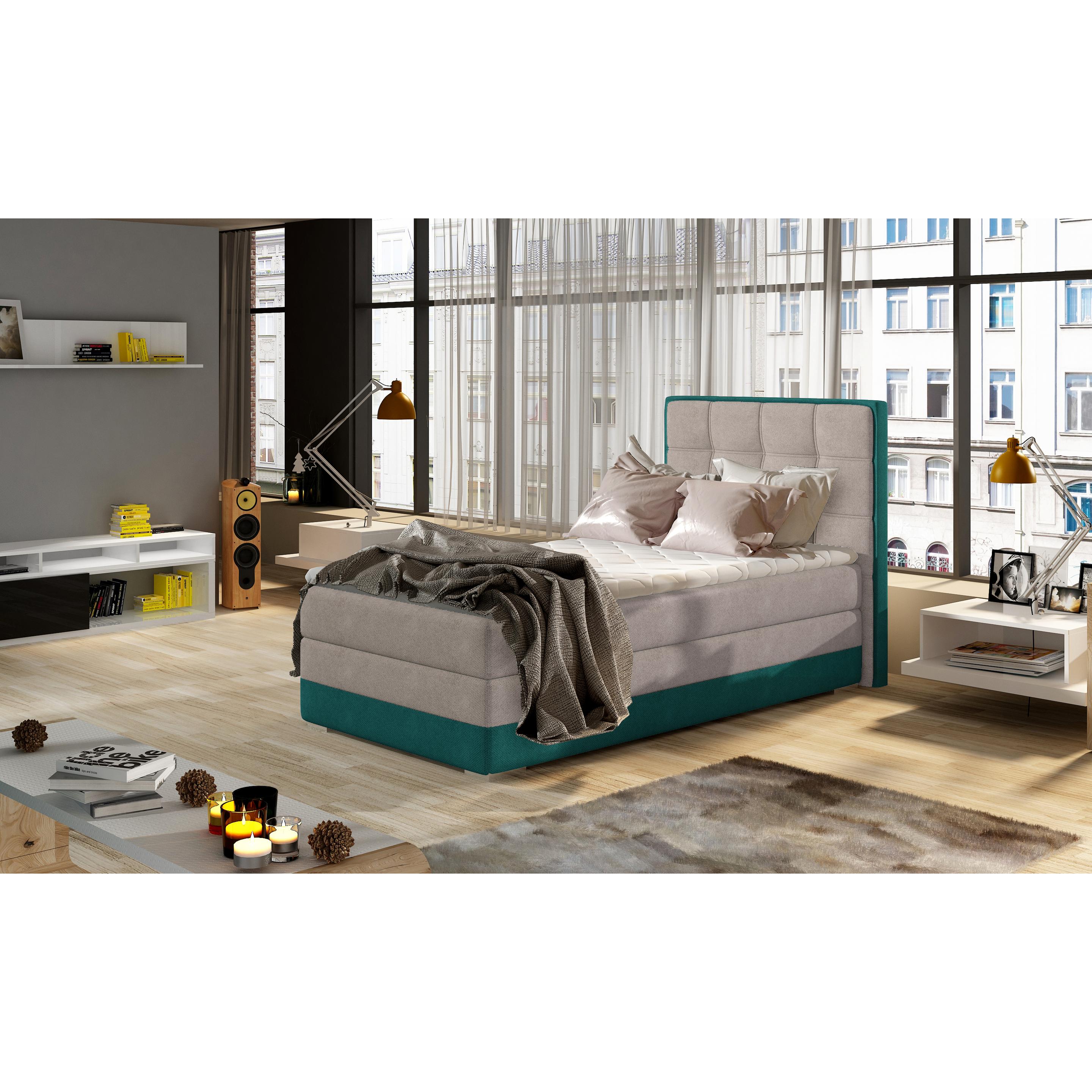 ELTAP, Bett, Aster mit Stauraum (90 x 200 cm)
