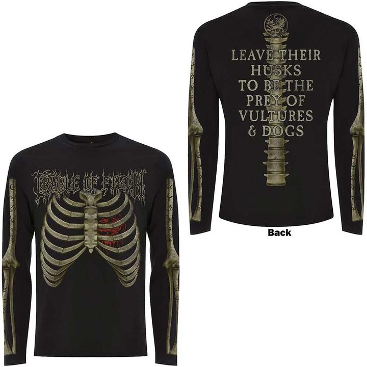 Immagine prodotto Cradle Of Filth Stampa scheletro sulla schiena (manica lunga) (L)