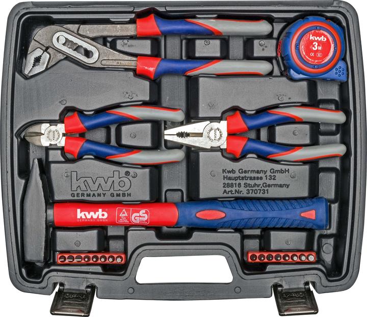 Actual product image kwb Toolbox equipped (42 pieces)