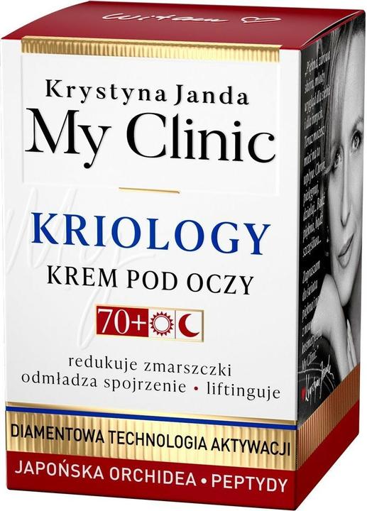 Immagine prodotto Janda Krystyna My Clinic Kriology Crema Occhi 70+ Orchidea Giapponese e Peptidi 15Ml (Crema per la cura degli occhi, 15 ml, Giorno)