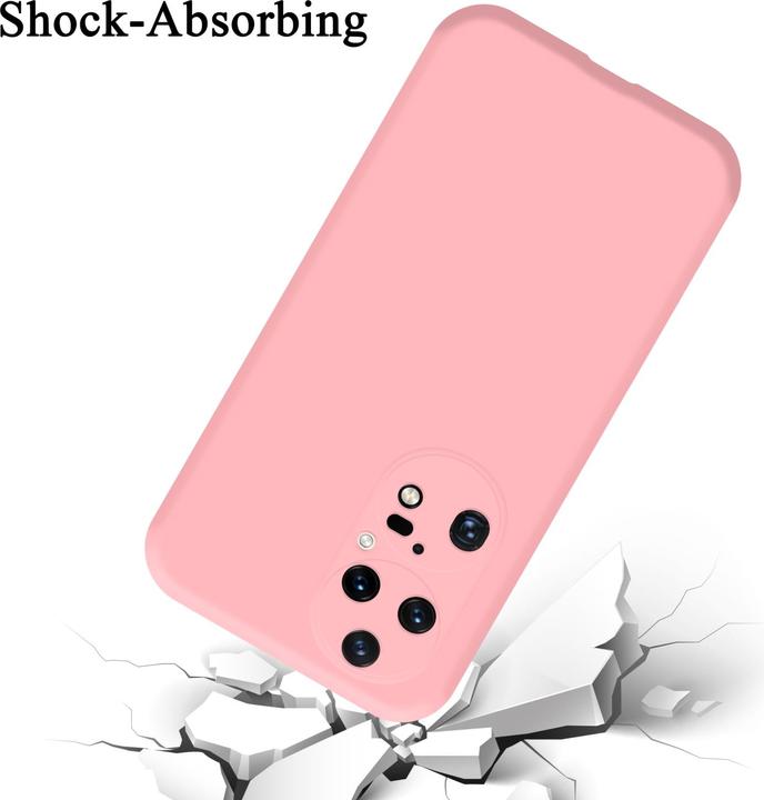 Actual product image Cadorabo TPU Liquid Silicone Case Cover for Huawei P50 PRO (Huawei P50 Pro)