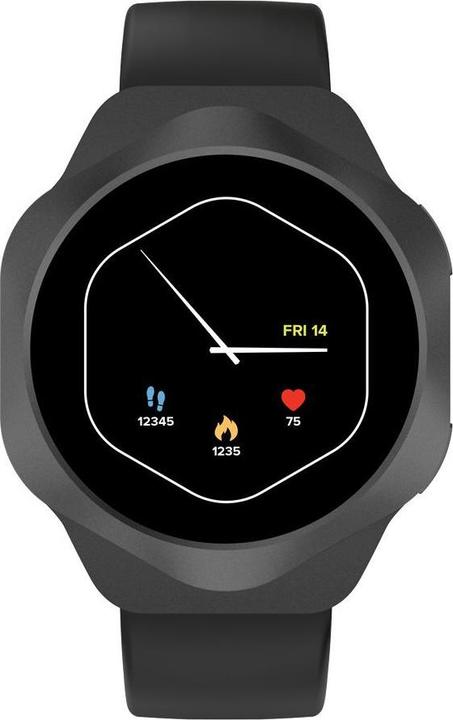 Canyon Intelligente Uhren Smart Watch Hexagon 88 BT-CALL Schwarz