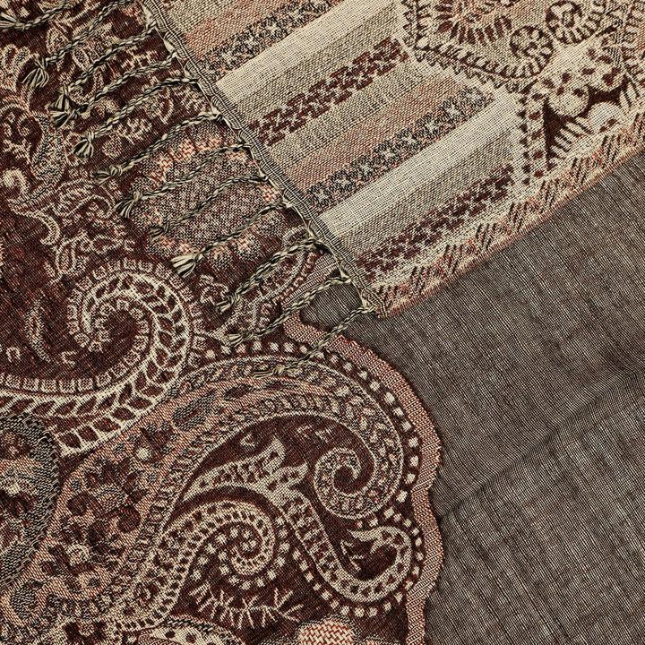 Actual product image Loberon Scarf Crédin brown