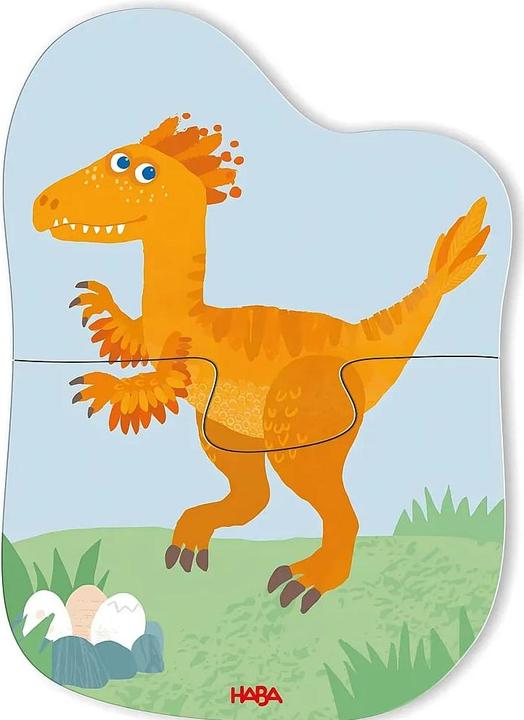 Immagine prodotto Haba 6 primi puzzle di dinosauri (18 pezzi)