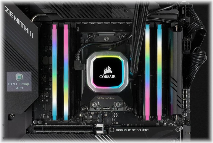 Produktbild Corsair Vengeance RGB Pro SL (2 x 8GB, 3200 MHz, DDR4-RAM, DIMM)