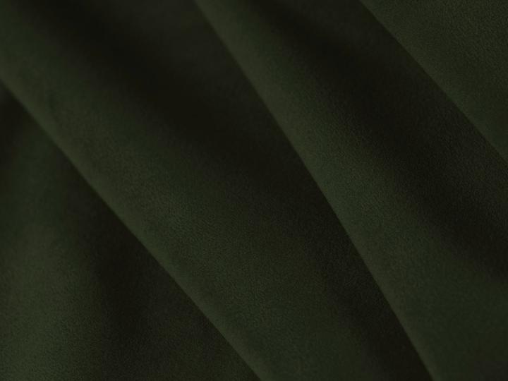 Actual product image Micadoni Velvet Storage Bed With Headboard, "Ovalo", Army Green, 234x270x96 Made in Europe (180 x 200 cm)