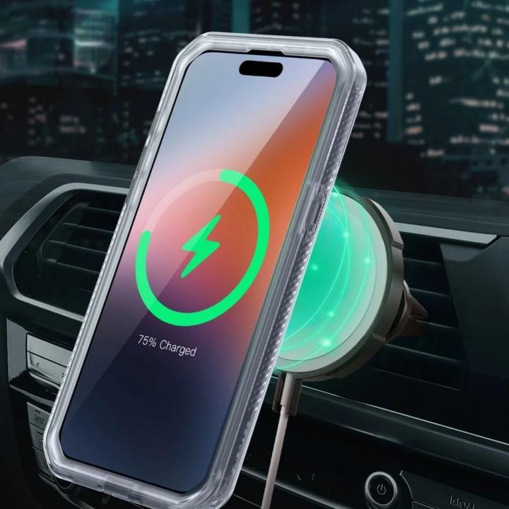 Produktbild Supcase UB Pro Mag case with MagSafe for iPhone 15 Pro - transparent (Apple iPhone 15 Pro)