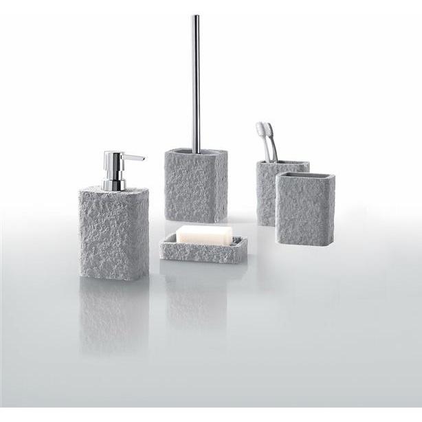 Thumbnail - Gedy, Seifenspender + Seifenschale, Aries Soap Dispenser Grey
