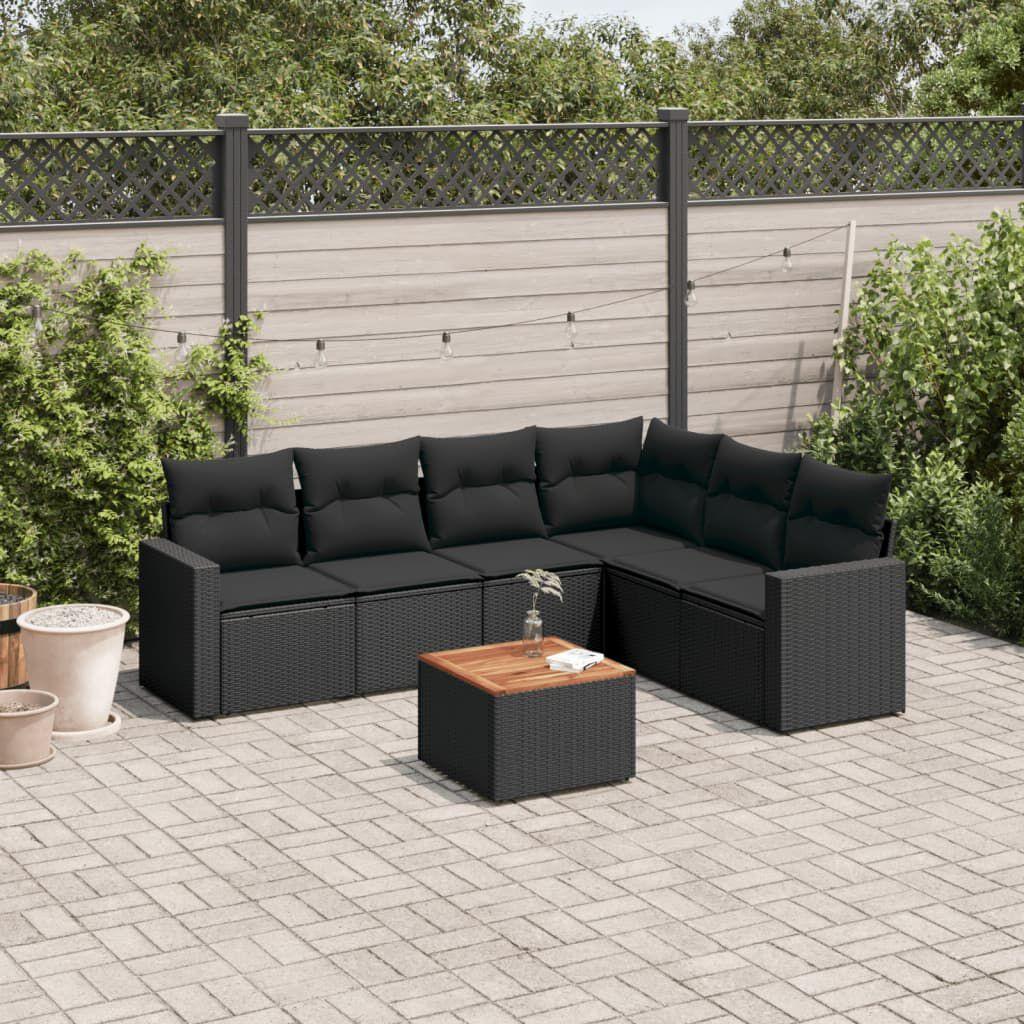 Thumbnail - VidaXL, Gartenlounge, 10-tlg. Garten-Lounge-Set mit Kissen
