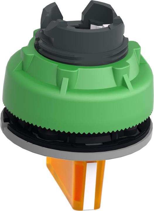 Actual product image Schneider Electric Illuminated selector switch, front, plastic, ZB5FK1353C0