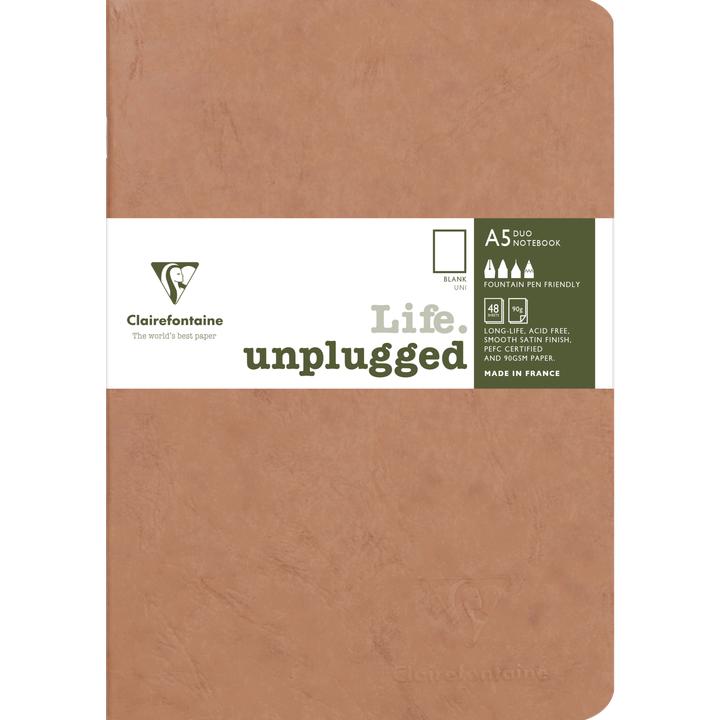 Actual product image Clairefontaine AGE BAG Set 2 booklets (AAA393, Plain)