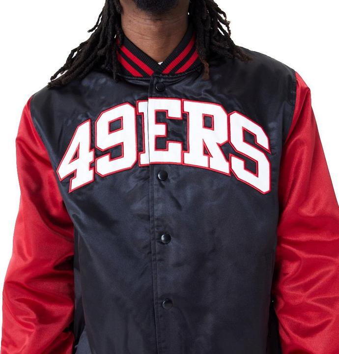 Immagine prodotto New Era Varsity Satine Bomber Veste San Francisco 49ers (S)