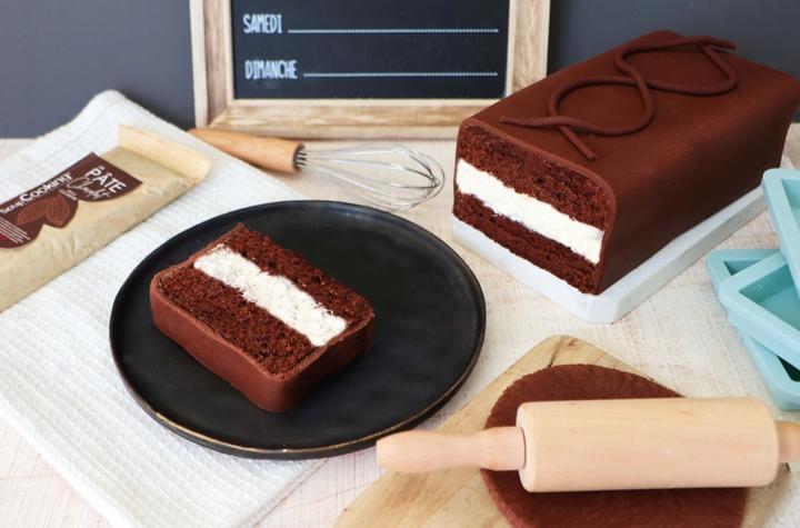 Produktbild ScrapCooking Silikonform Schichtkuchen rechteckig