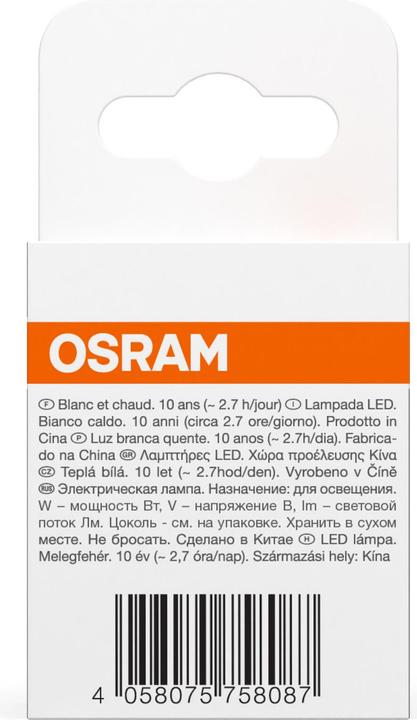 Actual product image Osram LED Base Pin (G9, 470 lm, 1 x)