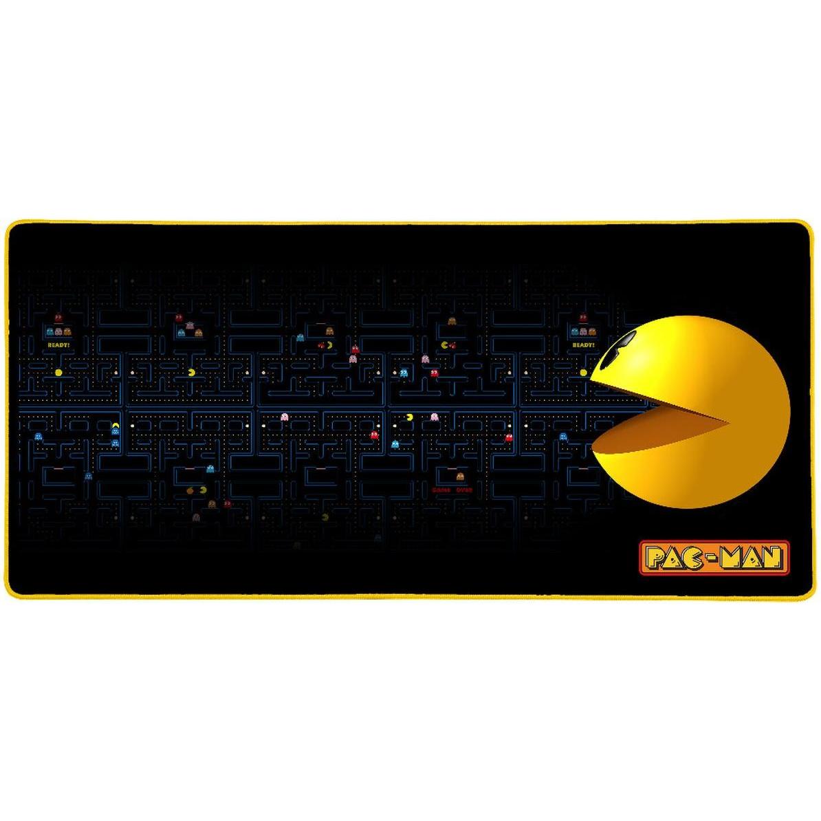 Konix Pac-Man Tapis de souris XXL Pac-Man (XXL), Mausmatte, Mehrfarbig