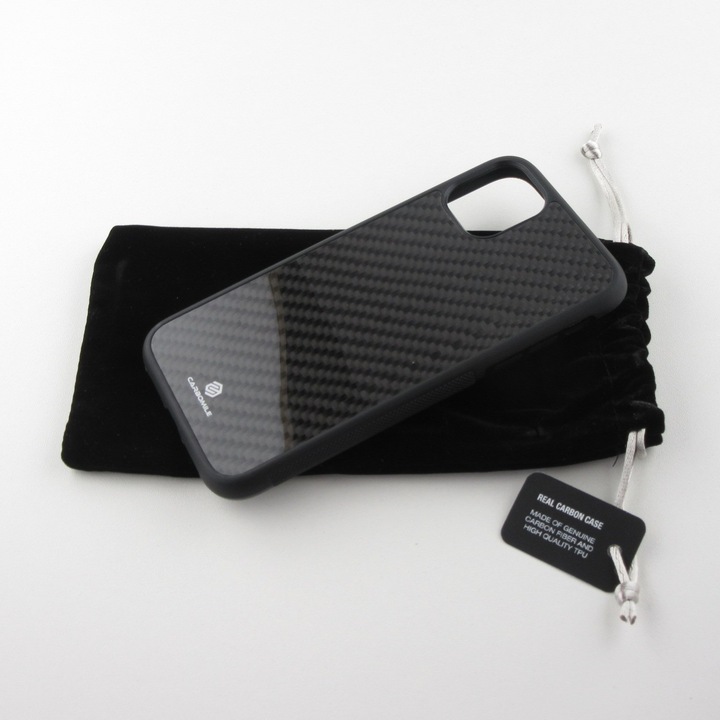Produktbild Carbomile Hülle Carbon Fiber (Kompatibel mit MagSafe) (Apple iPhone 16 Pro)