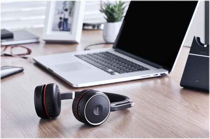 Image du produit Jabra Evolve 75 UC Duo (Sans fil, USB-A)